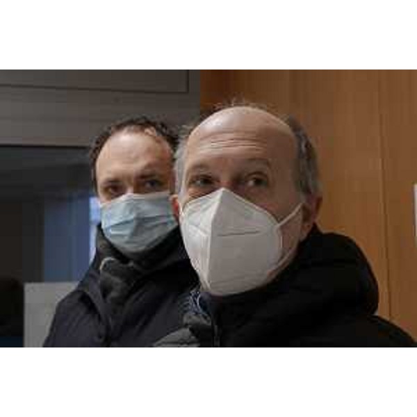 Il vicegovernatore Riccardo Riccardi (in primo piano) con il sindaco di Cormons Roberto Felcaro - Il vicegovernatore Riccardo Riccardi (in primo piano) con il sindaco di Cormons Roberto Felcaro