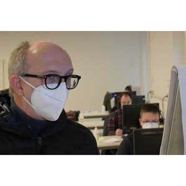 La visita del vicegovernatore della Regione Riccardo Riccardi alla centrale Covid di via Pozzulo a Udine - La visita del vicegovernatore della Regione Riccardo Riccardi alla centrale Covid di via Pozzulo a Udine