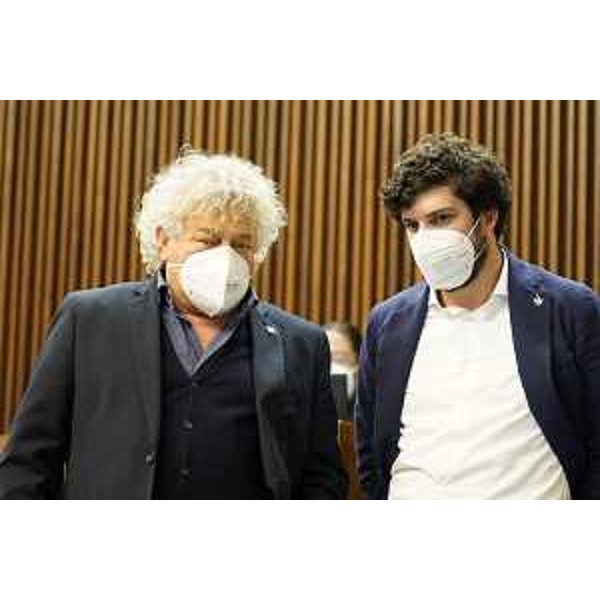 Elia Miani e, a destra, Simone Polesello (Lega) - Elia Miani e, a destra, Simone Polesello (Lega)