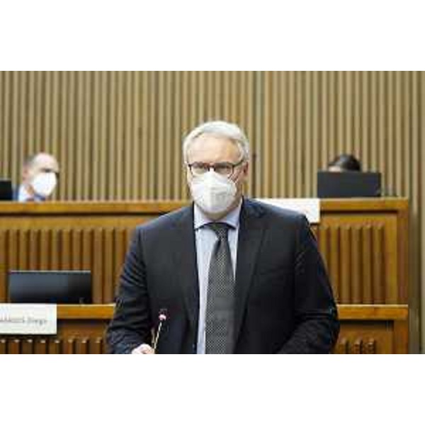 Il capogruppo della Lega, Mauro Bordin - Il capogruppo della Lega, Mauro Bordin