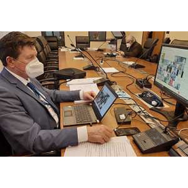 Alberto Budai (Lega) presiede la II Commissione consiliare - Alberto Budai (Lega) presiede la II Commissione consiliare