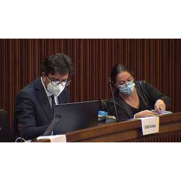 I consiglieri regionali Mauro Capozzella e Ilaria Dal Zovo (M5S) - I consiglieri regionali Mauro Capozzella e Ilaria Dal Zovo (M5S)