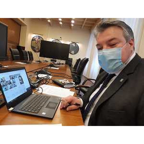 Diego Bernardis, presidente della V Commissione - Diego Bernardis, presidente della V Commissione