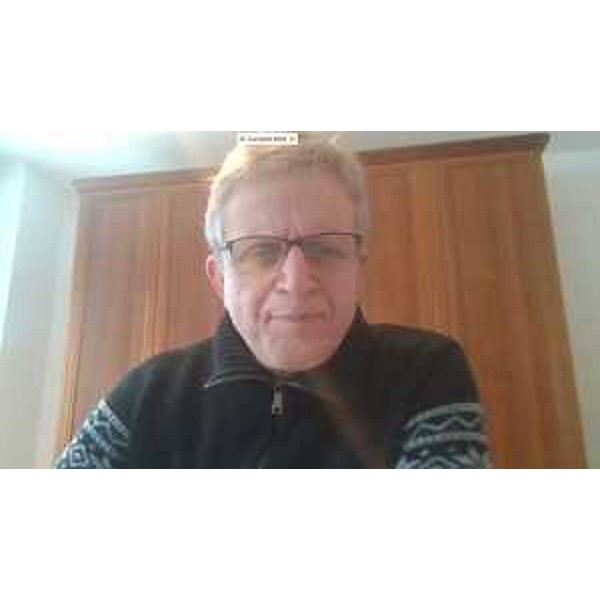 Giampaolo Bidoli (Patto) in videoconferenza - Giampaolo Bidoli (Patto) in videoconferenza