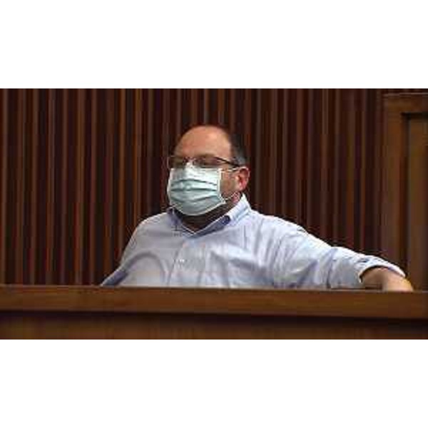 Il capogruppo del Pd, Diego Moretti - Il capogruppo del Pd, Diego Moretti