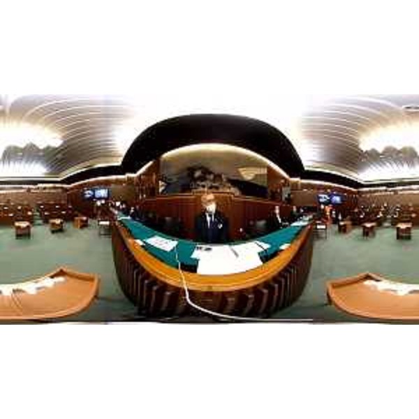 Un frame della diretta 360 su fb della conferenza stampa di fine 2020 del presidente del Cr Fvg, Piero Mauro Zanin - Un frame della diretta 360 su fb della conferenza stampa di fine 2020 del presidente del Cr Fvg, Piero Mauro Zanin