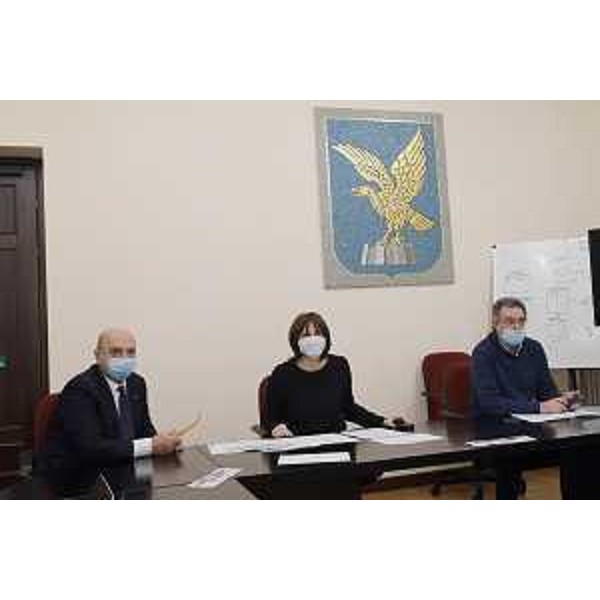 Gli assessori regionali Alessia Rosolen e Graziano Pizzimenti con il sindaco di Trieste Roberto di Dipiazza - Gli assessori regionali Alessia Rosolen e Graziano Pizzimenti con il sindaco di Trieste Roberto di Dipiazza 