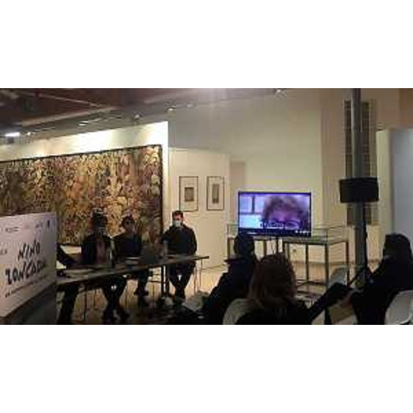 L'assessore regionale alla Cultura Tiziana Gibelli in videoconferenza per inaugurazione mostra su Nino Zoncada a Monfalcone - L'assessore regionale alla Cultura Tiziana Gibelli in videoconferenza per inaugurazione mostra su Nino Zoncada a Monfalcone