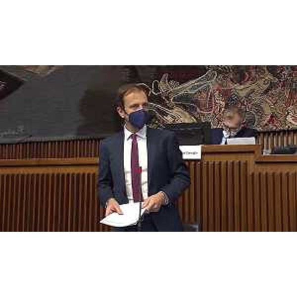 Il governatore Fvg, Massimiliano Fedriga - Il governatore Fvg, Massimiliano Fedriga