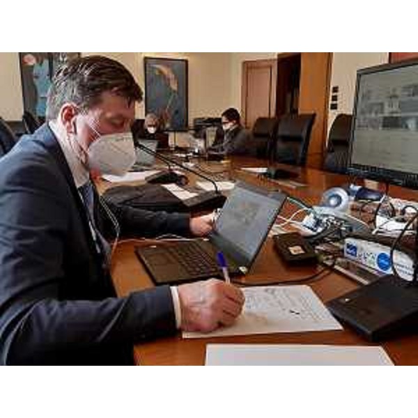 Alberto Budai (Lega), presidente della II Commissione - Alberto Budai (Lega), presidente della II Commissione