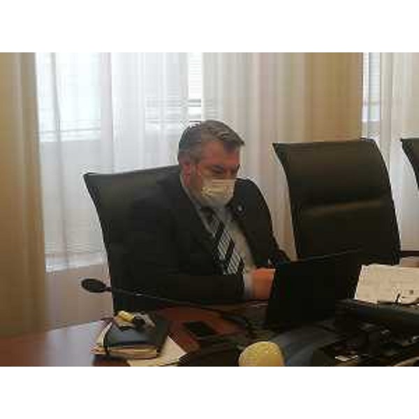 Diego Bernardis, presidente della V Commissione - Diego Bernardis, presidente della V Commissione