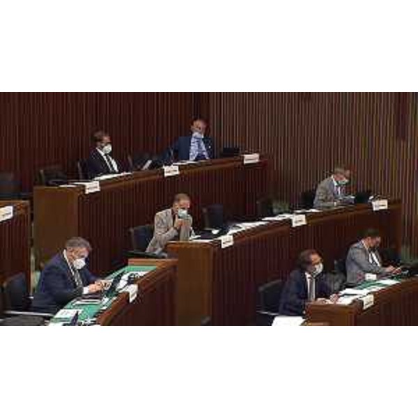 I capigruppo di FdI, FI e Progetto Fvg/Ar e alcuni consiglieri di Centrodestra - I capigruppo di FdI, FI e Progetto Fvg/Ar e alcuni consiglieri di Centrodestra