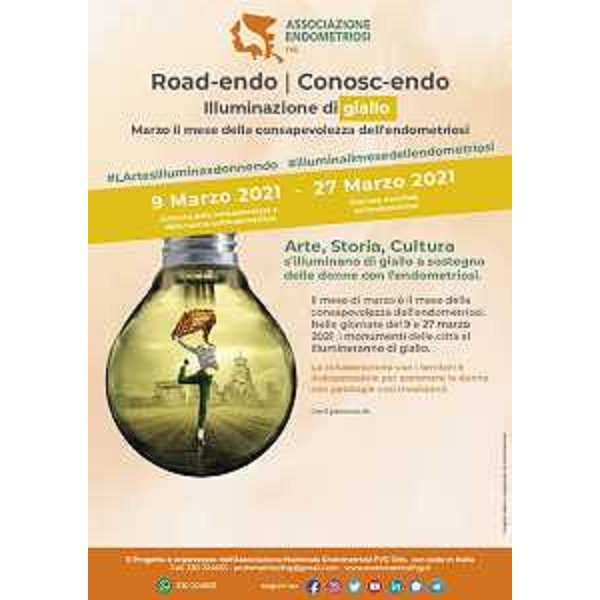 La locandina dell'associazione Endometriosi Fvg Odv - La locandina dell'associazione Endometriosi Fvg Odv