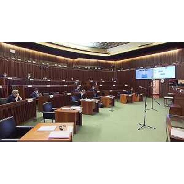 Aula durante lavori - Aula durante lavori