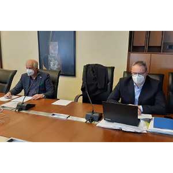 Mauro Bordin (a destra) con il collega leghista Alfonso Singh - Mauro Bordin (a destra) con il collega leghista Alfonso Singh