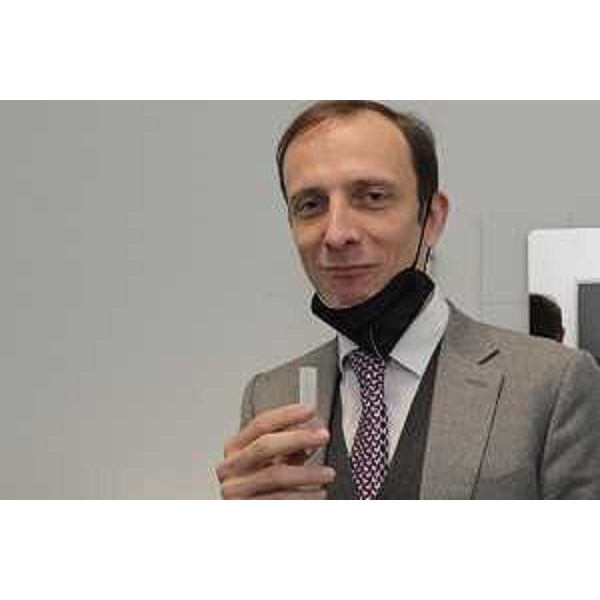 Il governatore Massimiliano Fedriga si sottopone al test molecolare per saliva - Il governatore Massimiliano Fedriga si sottopone al test molecolare per saliva