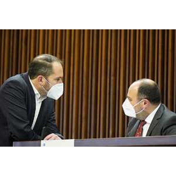 Cristiano Shaurli e Diego Moretti (Pd) - Cristiano Shaurli e Diego Moretti (Pd)