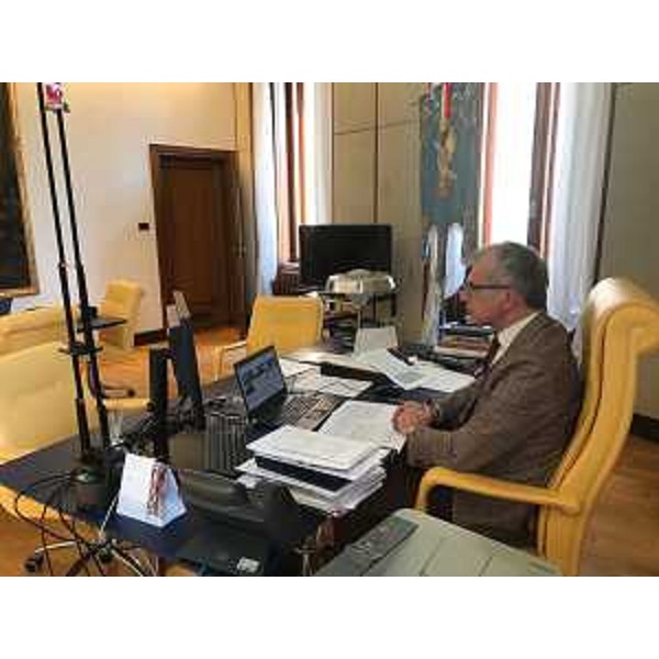 Il presidente del Cr Fvg, Piero Mauro Zanin - Il presidente del Cr Fvg, Piero Mauro Zanin