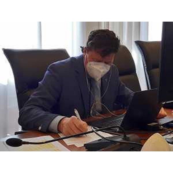 Il presidente della II Commissione consiliare, Alberto Budai (Lega) - Il presidente della II Commissione consiliare, Alberto Budai (Lega) 