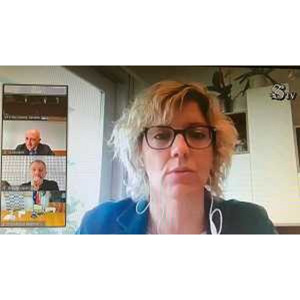 L'intervento dell'assessore alle Finanze Barbara Zilli nel corso della commissione congiunta 5. e 6. del Senato - L'intervento dell'assessore alle Finanze Barbara Zilli nel corso della commissione congiunta 5. e 6. del Senato