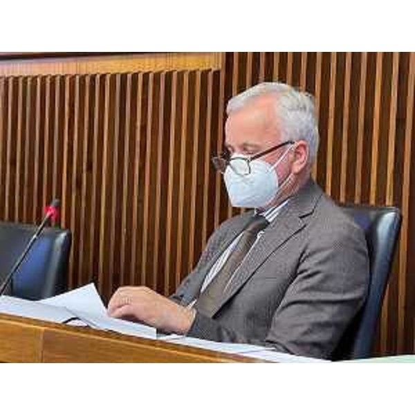 Giuseppe Sibau (Progetto Fvg/Ar), presidente della VI Commissione consiliare - Giuseppe Sibau (Progetto Fvg/Ar), presidente della VI Commissione consiliare