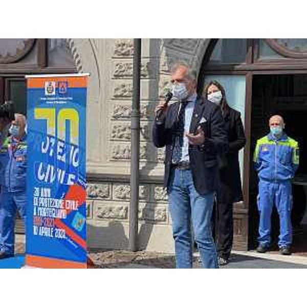 Il presidente del Cr Fvg, Piero Mauro Zanin, durante il suo intervento a Mortegliano - Il presidente del Cr Fvg, Piero Mauro Zanin, durante il suo intervento a Mortegliano