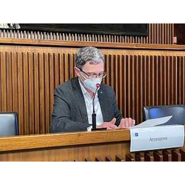 L'assessore regionale Stefano Zannier - L'assessore regionale Stefano Zannier