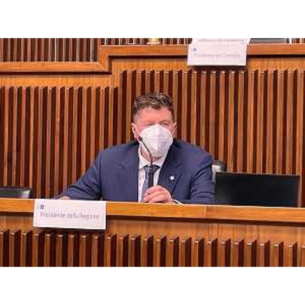 Alberto Budai (Lega), presidente della II Commissione consiliare - Alberto Budai (Lega), presidente della II Commissione consiliare