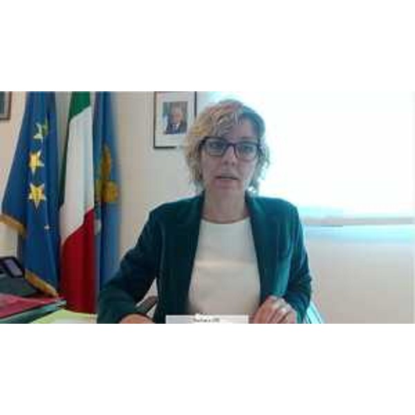 L'assessore regionale Barbara Zilli - L'assessore regionale Barbara Zilli