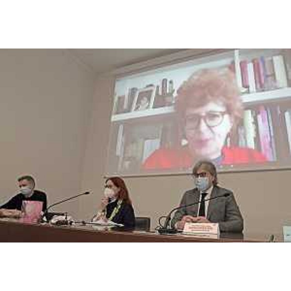 L'assessore regionale alla Cultura Tiziana Gibelli in videocollegamento alla presentazione di Its 2021 - L'assessore regionale alla Cultura Tiziana Gibelli in videocollegamento alla presentazione di Its 2021