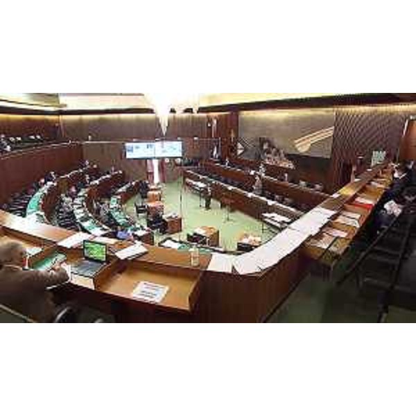 L'Aula durante i lavori - L'Aula durante i lavori