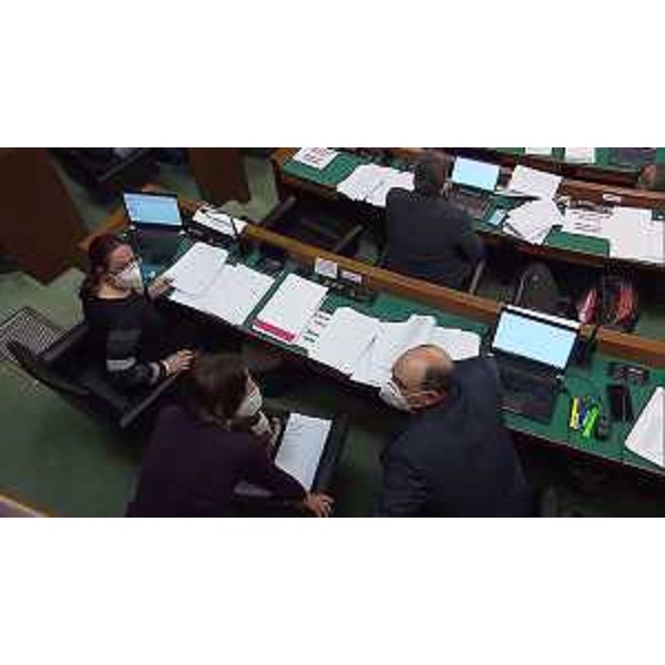 Ilaria Dal Zovo (M5S), Chiara Da Giau (Pd) e Cristian Sergo (M5S) - Ilaria Dal Zovo (M5S), Chiara Da Giau (Pd) e Cristian Sergo (M5S)
