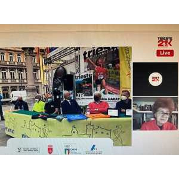 L'assessore regionale allo Sport, Tiziana Gibelli, intervenuta in videoconferenza alla presentazione della nuova Bavisela Trieste 21K - L'assessore regionale allo Sport, Tiziana Gibelli, intervenuta in videoconferenza alla presentazione della nuova Bavisela Trieste 21K 