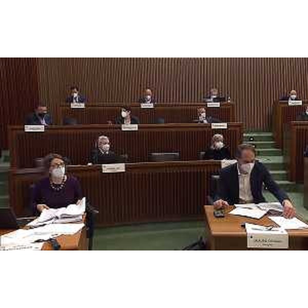 Consiglieri regionali di Opposizione in Aula - Consiglieri regionali di Opposizione in Aula