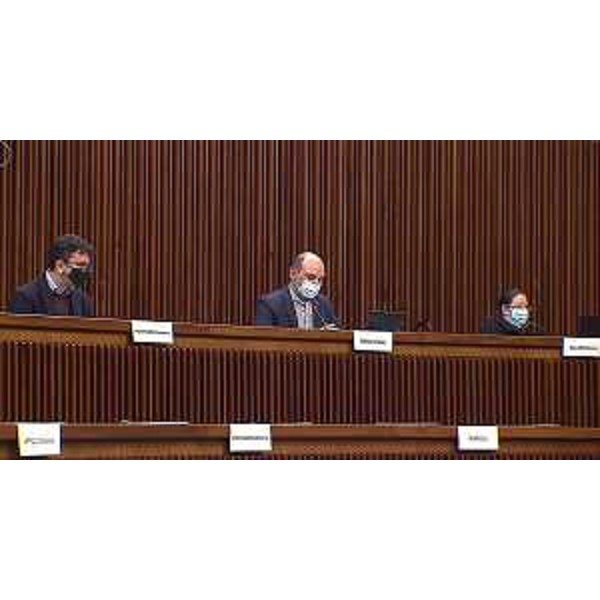 Mauro Capozzella, Cristian Sergo e Ilaria Dal Zovo del Gruppo M5S - Mauro Capozzella, Cristian Sergo e Ilaria Dal Zovo del Gruppo M5S