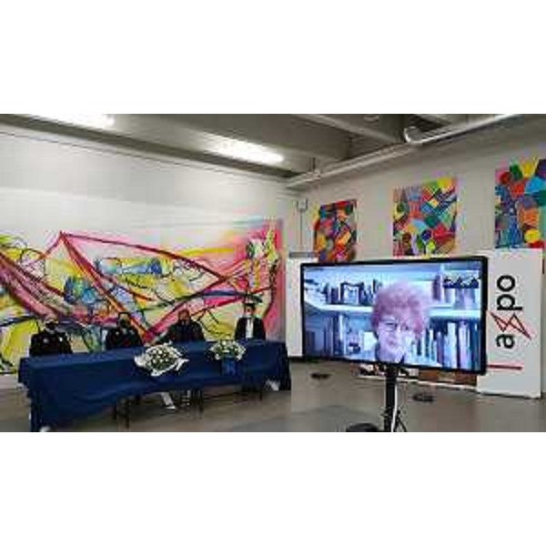 L'assessore Gibelli interviene in videoconfernza all'ianugurazione degli impainti di purificazone dell'aria installati nelle palestre dell'Associazione sportiva udinese - L'assessore Gibelli interviene in videoconfernza all'ianugurazione degli impainti di purificazone dell'aria installati nelle palestre dell'Associazione sportiva udinese 