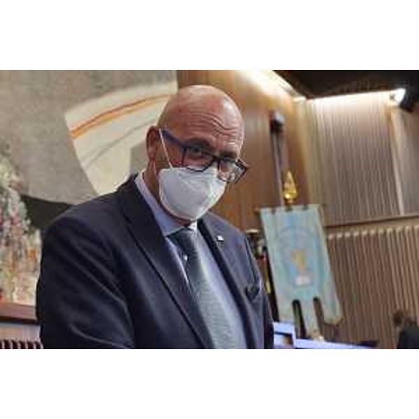 L'assessore Sebastiano Callari durante i lavori di oggi in Aula - L'assessore Sebastiano Callari durante i lavori di oggi in Aula