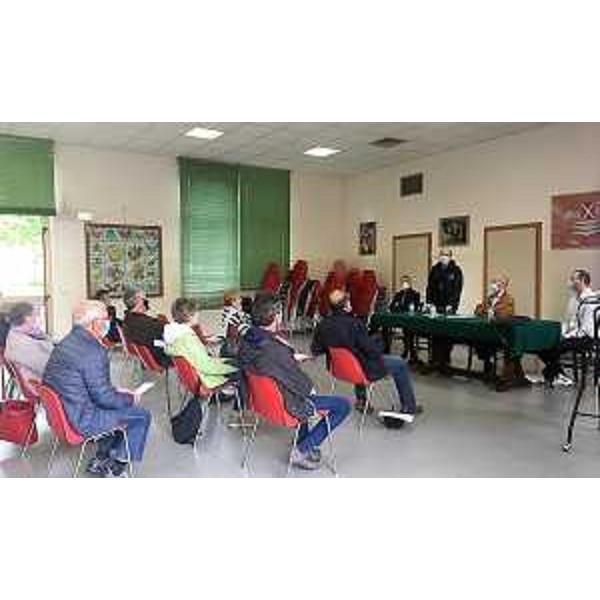 Riccardi all'assemblea della onlus La Pannocchia a Codroipo - Riccardi all'assemblea della onlus La Pannocchia a Codroipo