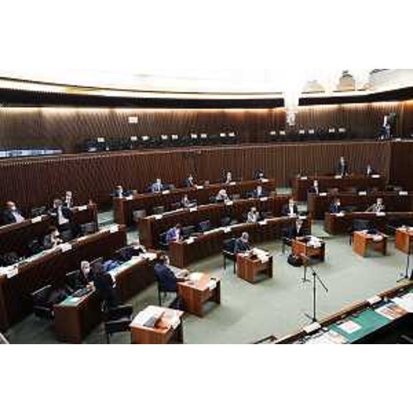 L'aula del Consiglio regionale a Trieste - L'aula del Consiglio regionale a Trieste