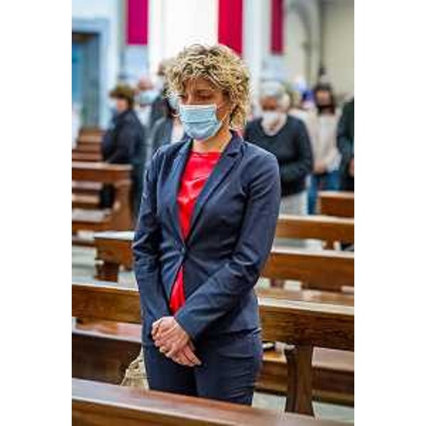 L'assessore Zilli alla celebrazione per l'inaugurazione dei lavori di restauro della pieve di Artegna (ph photoforyou) - L'assessore Zilli alla celebrazione per l'inaugurazione dei lavori di restauro della pieve di Artegna (ph photoforyou)