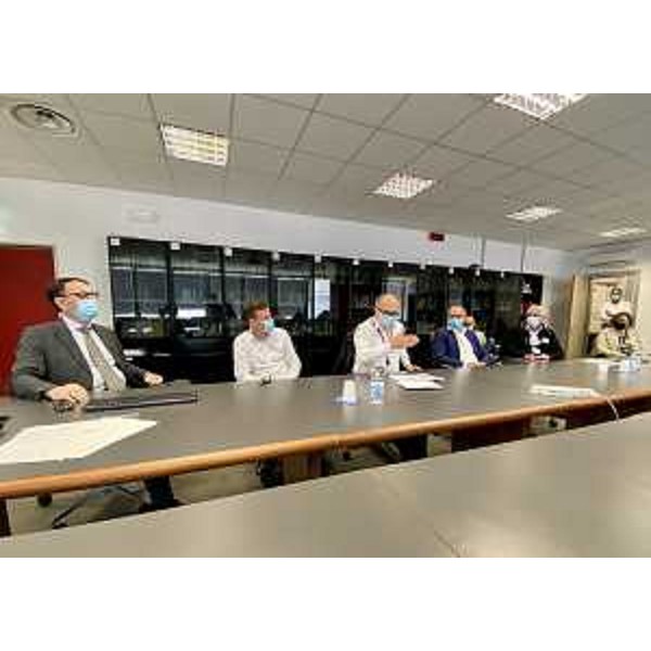 Una fase della conferenza stampa svoltasi nella sede dell'Asfo a Pordenone, alla presenza del vicegovernatore della Regione Riccardo Riccardi - Una fase della conferenza stampa svoltasi nella sede dell'Asfo a Pordenone, alla presenza del vicegovernatore della Regione Riccardo Riccardi