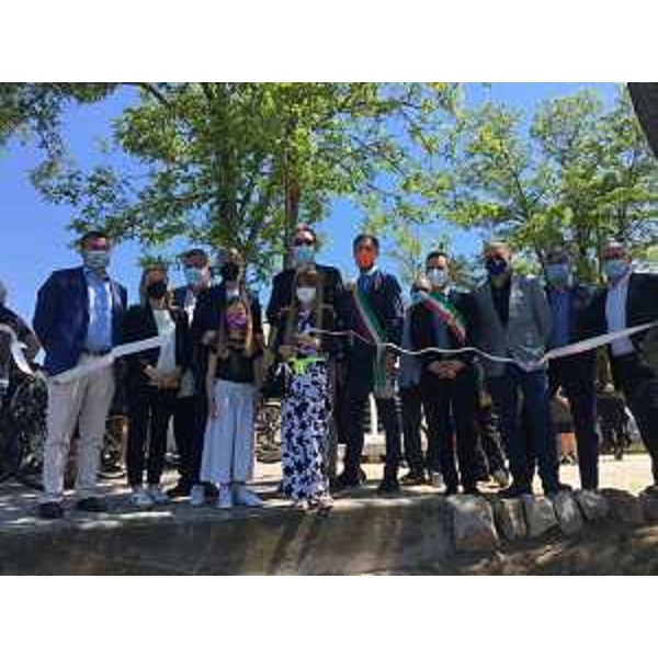 Il taglio del nastro del servizio X-River 2021 - Il taglio del nastro del servizio X-River 2021