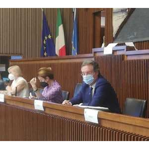 L'assessore Graziano Pizzimenti oggi in aula - L'assessore Graziano Pizzimenti oggi in aula