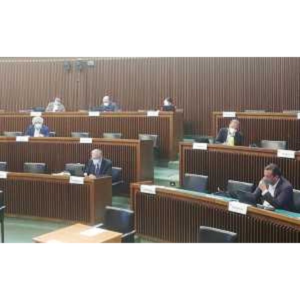 I consiglieri della IV Commissione in aula - I consiglieri della IV Commissione in aula