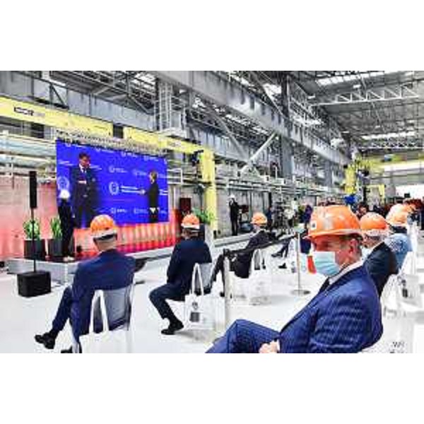 L'assessore Scoccimarro durante l'intevento del ministro Giorgetti - L'assessore Scoccimarro durante l'intevento del ministro Giorgetti 