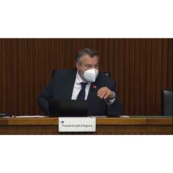 Diego Bernardis (Lega), presidente della V Commissione - Diego Bernardis (Lega), presidente della V Commissione