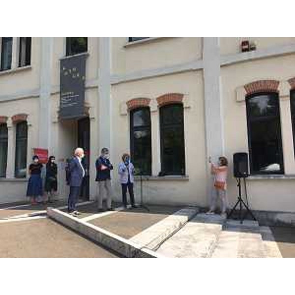 L'assessore regionale Gibelli interviene all'inaugurazione della mostra La Memoria nel Museo dellArte fabbrile e delle coltellerie di Maniago. - L'assessore regionale Gibelli interviene all'inaugurazione della mostra La Memoria nel Museo dellArte fabbrile e delle coltellerie di Maniago. 