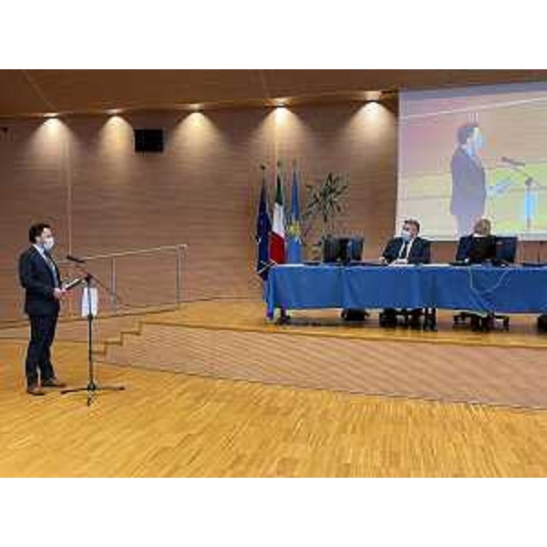 L'intervento di Luca Ceccarelli (Confapi Fvg) - L'intervento di Luca Ceccarelli (Confapi Fvg)