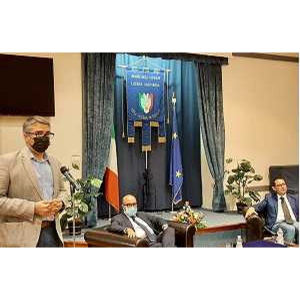 L'intervento dell'assessore regionale Pierpaolo Roberti durante la cerimonia di consegna del Premio Histria Terra - L'intervento dell'assessore regionale Pierpaolo Roberti durante la cerimonia di consegna del Premio Histria Terra