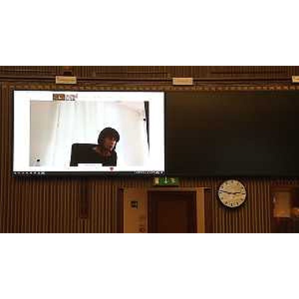 L'intervento on line dell'assessore regionale Alessia Rosolen - L'intervento on line dell'assessore regionale Alessia Rosolen